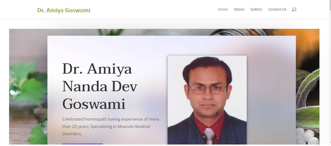 Dr. Amiya Goswami